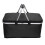 (black) Folding Lunch Picnic Camping Cooler Hamper Bag 1