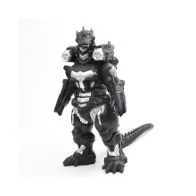 (Svart) King Kong Godzilla Actiondocka Gummimonstermodellleksak
