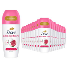 Dove Roll On Go Fresh Pomegranate 72H Lasting Women's Anti-Perspirant 50ml, 18pk