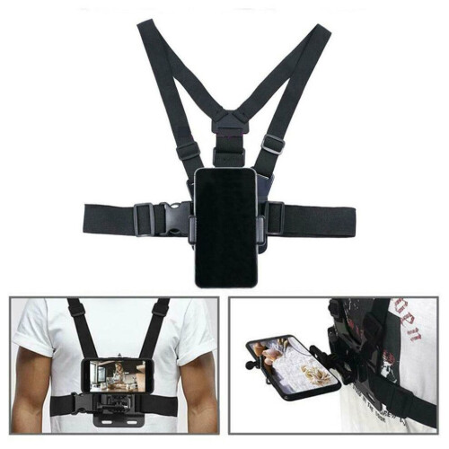 Chest Mount Harness Strap Phone Holder Action Camera POV for Mobile Phone 1