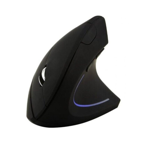 2.4Ghz Wireless Ergonomic Vertical Optical Mouse Mice Usb- Black