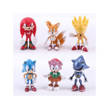 (#1-Sonic) Sonic the Hedgehog actiefiguren, poppenmodellen, verzamelbaar speelgoed, cadeaus voor kinderen
