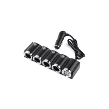 Auto sigarettenaansteker aansluiting splitter stroomlader adapter, USB 4-weg DC 12V/24V