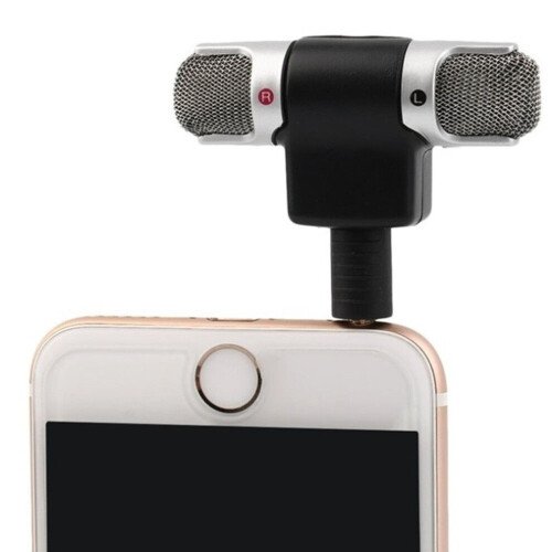 Professionele mini-recorder met stereo digitale microfoon voor smartphones en pc's 1