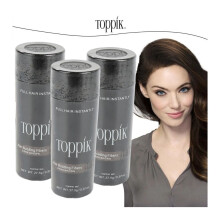 (donkerbruin) 3-pack Toppik Haarvezels Donkerbruin 27,5 g / 0,97 oz Haarverzorging