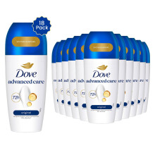 Dove Roll On Deo Go Fresh Original 72H Lasting Women's Anti-Perspirant 50ml,18pk