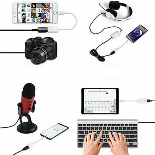 Lightning naar USB-camera-adapterkabel (OTG) voor Apple iPhone iPad 1