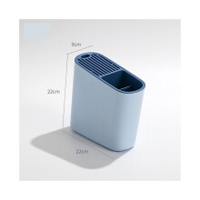 (Blauw) Messenhouder/rek Bestekopbergruimte Keukenopbergruimte