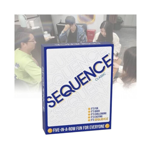 Sequence Fun Family Strategy Board Card Games For Gatherings Group Activity 2