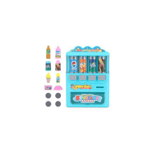 (Blauw) Kinderspeelgoedautomaat voor drankjes, muntgestuurd speelgoed, leuk speelhuisje