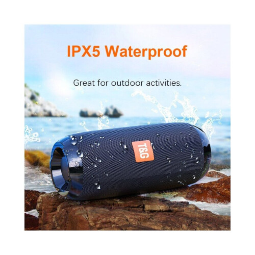 Draagbare Bluetooth-luidspreker van 20 W met draadloze baskolom
