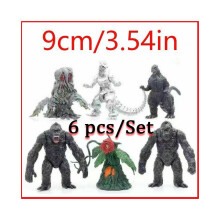 Godzilla Gojira Filmmonster Godzilla vs. King Kong 6-delige actiefiguren