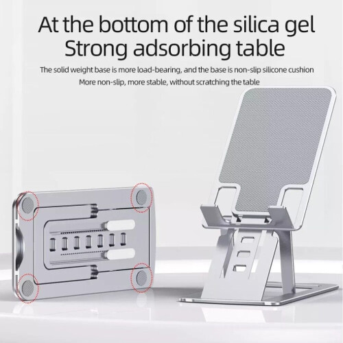 Phone Holder Foldable Adjustable Desktop Stand 1