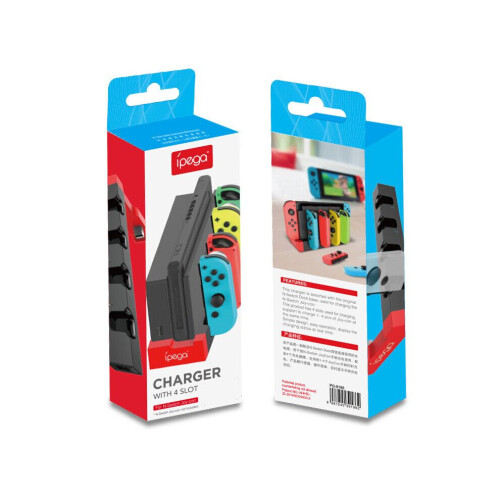 Vänster och höger liten handtagsladdningsbas för Switch NS Joy-Con 2