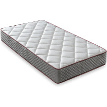 LUXIABED Colchão Viscoelástico Dual Elixir, 90x200 cm, Conforto e Firmeza Média, Cinzento, 20 cm de Altura