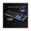 (Black) Gaming Keyboard Mouse Set Rainbow LED Wired USB For PC Laptop PS4 Xbox 1