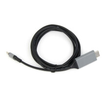 (Zwarte Type-C naar HDMI-kabel) Type-C naar USB-C 4K HDMI USB 3.0 3-in-1 hub-adapterkabel voor Apple