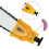 Chainsaw Sharpener, Portable Teeth Blade Grinder Tools Fit (Included 2 Extra Whetstone) 1