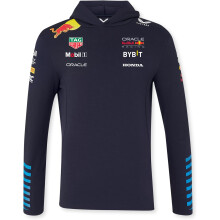 Castore Sudadera com Capuz Red Bull Racing Team 2024, Azul Marinho, Algodão e Poliéster