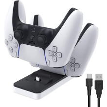 Oplaadstation voor PS5-controller, inclusief USB Type-C-kabel