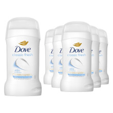 Dove Classic Fresh Anti-Perspirant Deo Stick 50ml 6 Pack, 48H Sweat Protection
