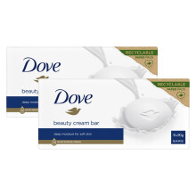 Dove Orignal Moisturising Beauty Cream Bar for Soft & Smooth Skin, 6x90g, 2 Pack