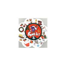 (Kerst) Dobble kaartspel | Familiekaartspel Kerstcadeau
