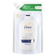 Dove Moisturising Hand Wash Eco-Refill 500ml, Deeply Nourishing 12 Pack