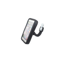 Cheeroyal Universal Water-Resistant Motorcycle Phone Case with Rear-View Mirror Mount, Fits 5.3–6.2in,