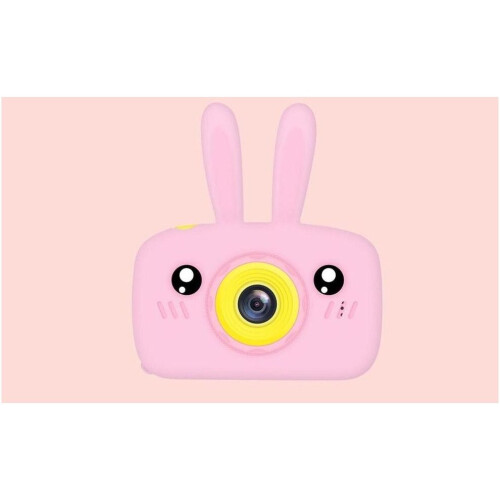 (PINK NO SD CARD) Kids Camera Mini Educational