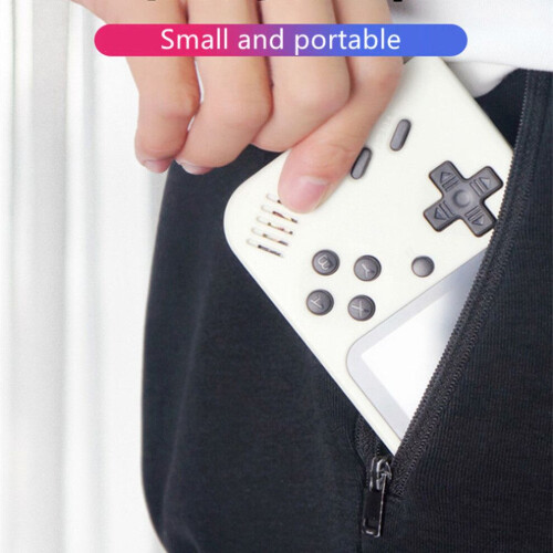 (Rood) Retro videogameconsole mini-handheldspelers 2