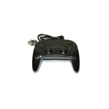 Klassieke Pro Controller voor de draadloze Nintendo Wii-controller - Zwart ZedLabz