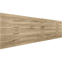 DHOME Cabeceira de Cama em Madeira Reciclada Estilo Palete Horizontal 145x46 cm