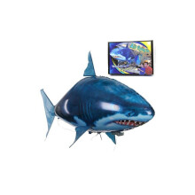 (Air Swim A blue) Op afstand bestuurbare haaienspeelgoed, op afstand bestuurbare RC-dieren, vliegende