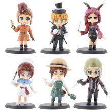 6 stuks Identity V figuurtjes, speelgoed, anime poppenmodel