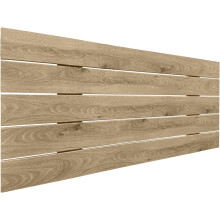 DHOME cabeceira de cama em madeira reciclada estilo palete horizontal, 105cm, Cambrian
