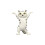(Gray) Dance Cat Action Figures 1