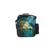 (Patroon 01) Godzilla lunchtas met thermische isolatie en koelbox