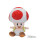 (red) Cute Super Bros Mushroom Toad Plush Stuffed Toy 1