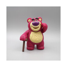 Bear Lotso 14cm Anime Actiefiguur Toy Story Cars Decoratie met beweegbare gewrichten