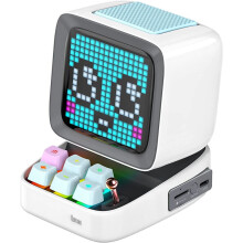Divoom Ditoo Multifunctionele Pixel Art Bluetooth-luidspreker, Retro Draagbare Luidspreker met Programmeerbare