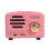 Retro draagbare mini Bluetooth-luidspreker, draadloze luidsprekers, superbas, muziekluidsprekers, ondersteuning 1