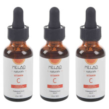 MELAO 3X Natural Vitamin C Serum for Face Organic Anti-Aging Topical Facial Serum, 20% Vitamin C + E