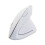Draagbare draadloze verticale muis - wit 1