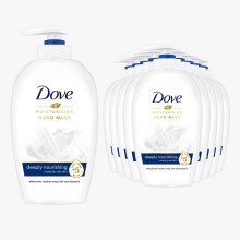 Dove Moisturising Liquid Hand Wash Deeply Nourishing for Soft Skin 250ml, 30Pack