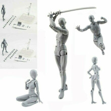 Kit de figuras de acción para artistas: modelo de maniquí humano.
