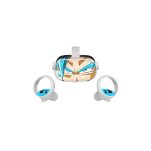 (H) Leuke cartoon-wraphoes voor Oculus Quest 2-accessoires