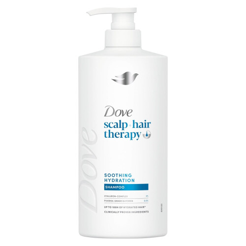 Dove Dove Scalp+Hair Therapy Shampoo 700ml, Soothing Hydration Hyaluron-Complex