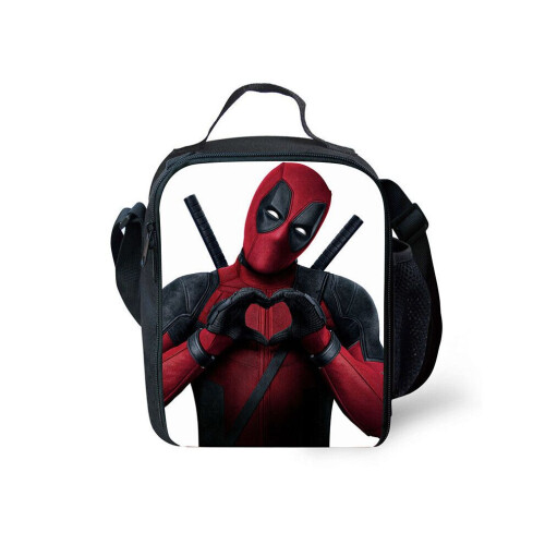 (Hart) Deadpool geïsoleerde lunchtas voor studenten