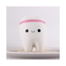 (Roze) Babytandjes Squishy Pop Langzaam Terugverende Knijpspeeltjes